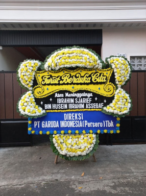 Papan Bunga Duka di Manisrenggo