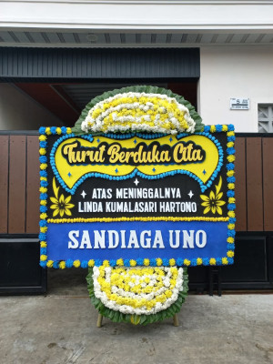 Papan Bunga Duka di Manisrenggo